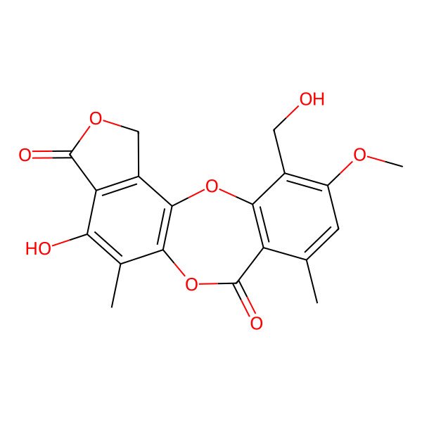 2D Structure of Cryptostictinolide