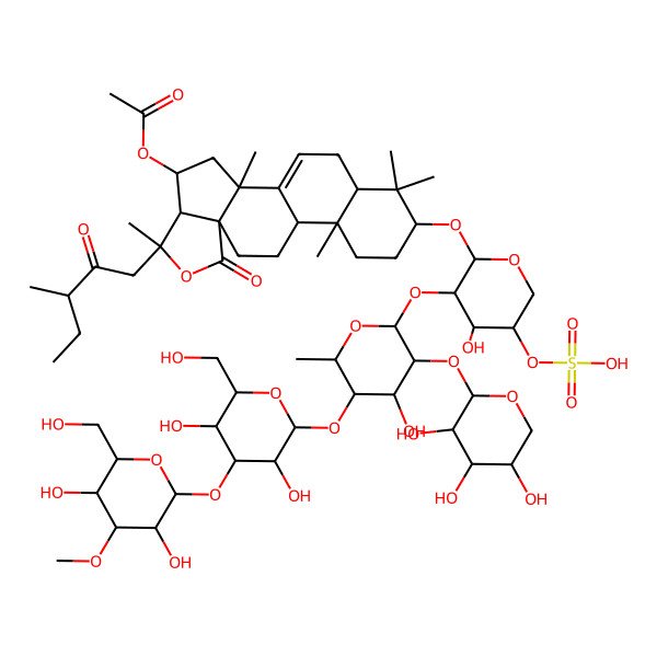 2D Structure of Cucumarioside A2-5