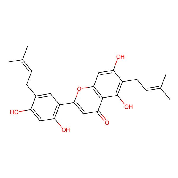 2D Structure of Cudraflavone D