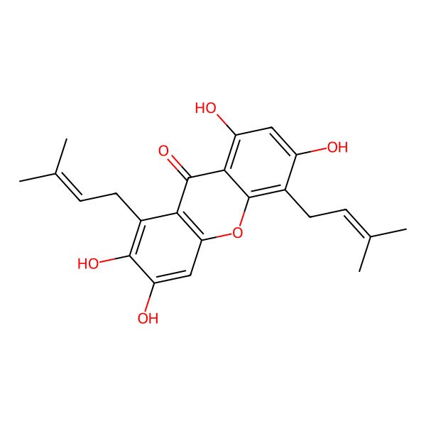 2D Structure of Cudratricusxanthone B
