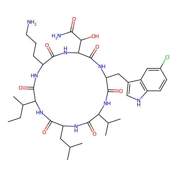 2D Structure of Curacomycin