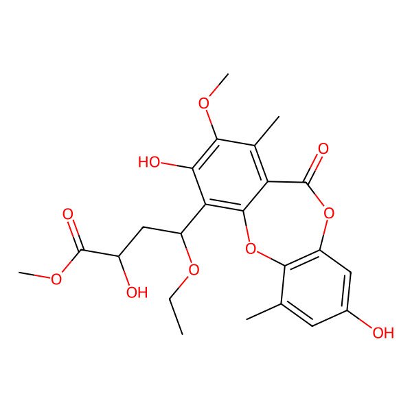 2D Structure of Curdepsidone D