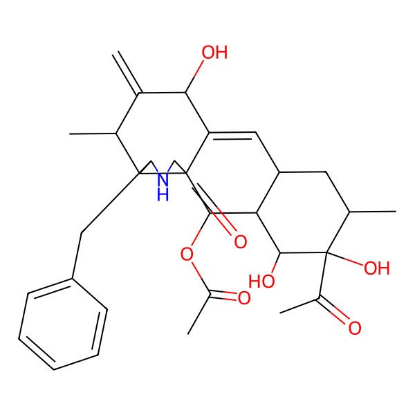 2D Structure of Curtachalasin G