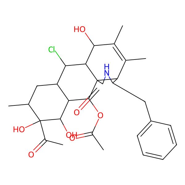 2D Structure of Curtachalasin K