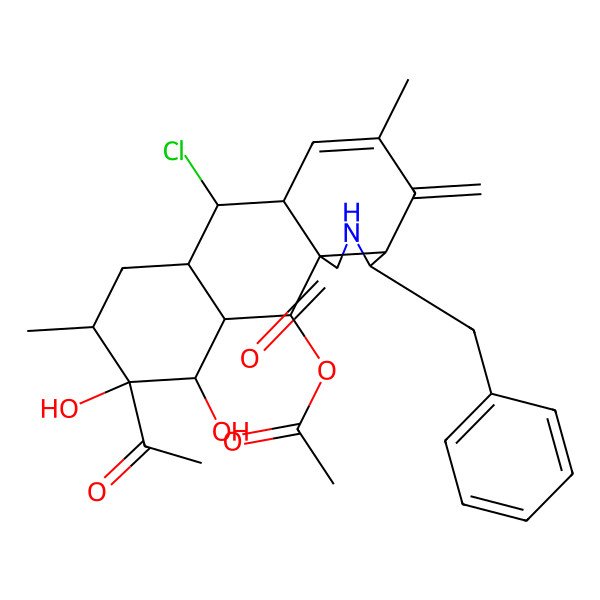 2D Structure of Curtachalasin L