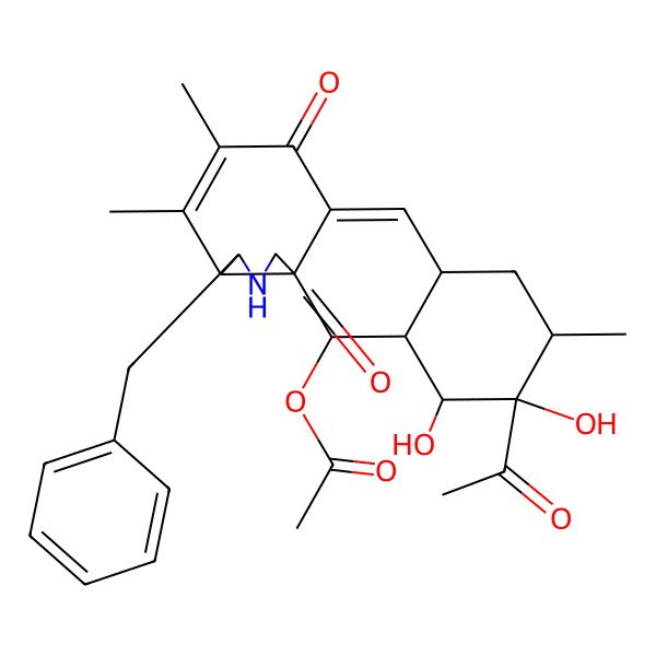 2D Structure of Curtachalasin O