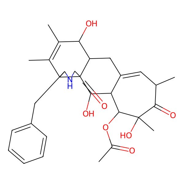 2D Structure of Curtachalasin P