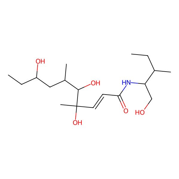 2D Structure of Curvularide A
