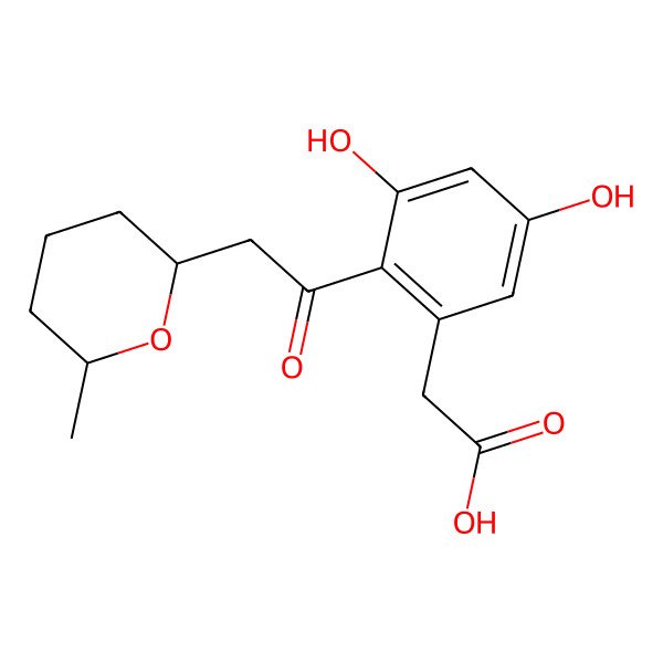 2D Structure of Curvulone C