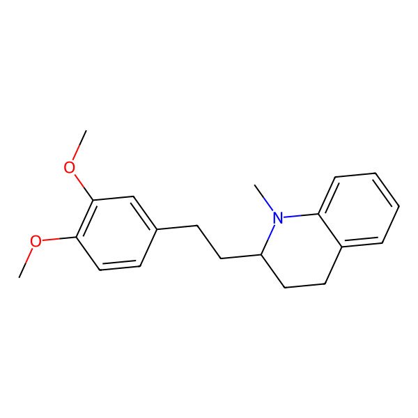 2D Structure of Cuspareine 2D Structure of Cuspareine