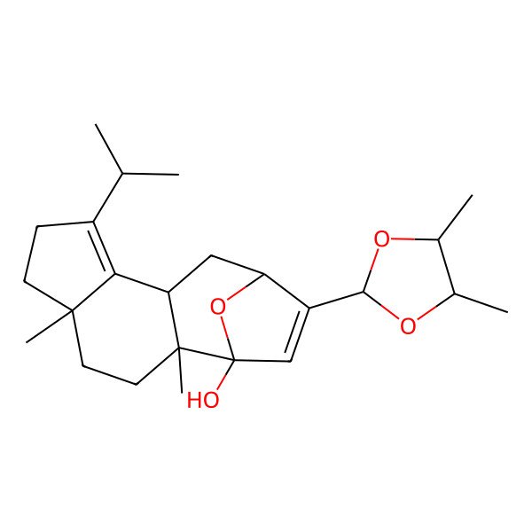 2D Structure of Cyahookerin B