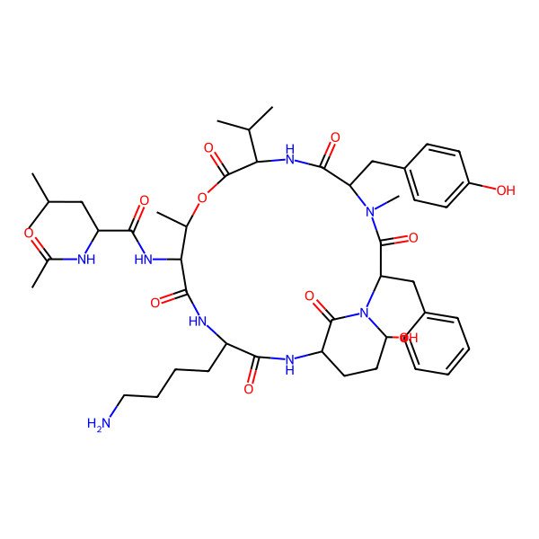 2D Structure of Cyanopeptolin 920