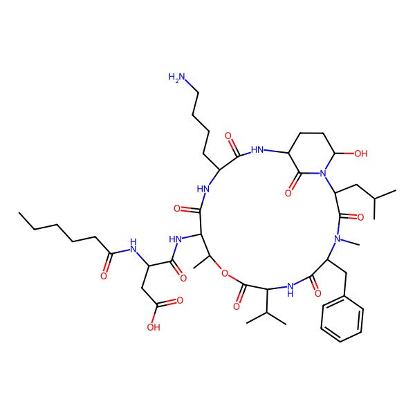 2D Structure of Cyanopeptolin B