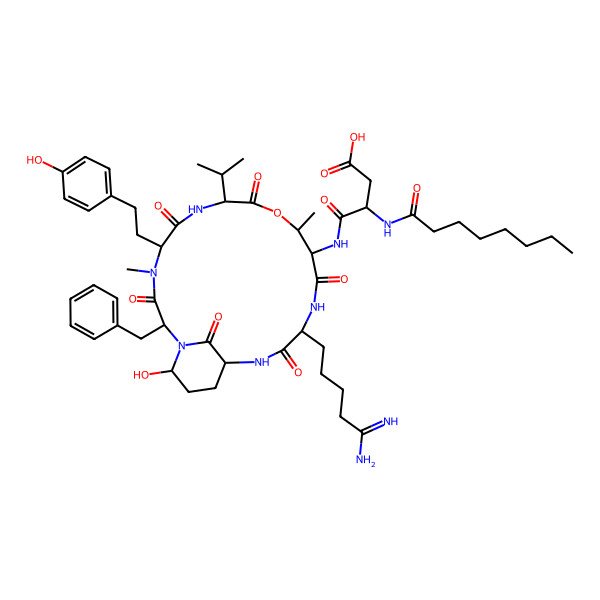2D Structure of Cyanopeptolin CP1049