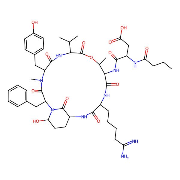 2D Structure of Cyanopeptolin CP978