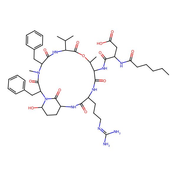 2D Structure of Cyanopeptolin CP990