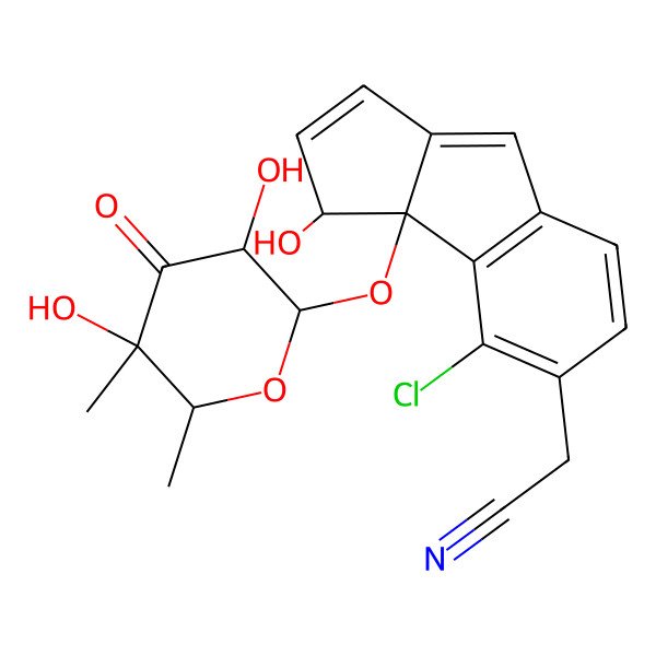 2D Structure of Cyanosporaside A