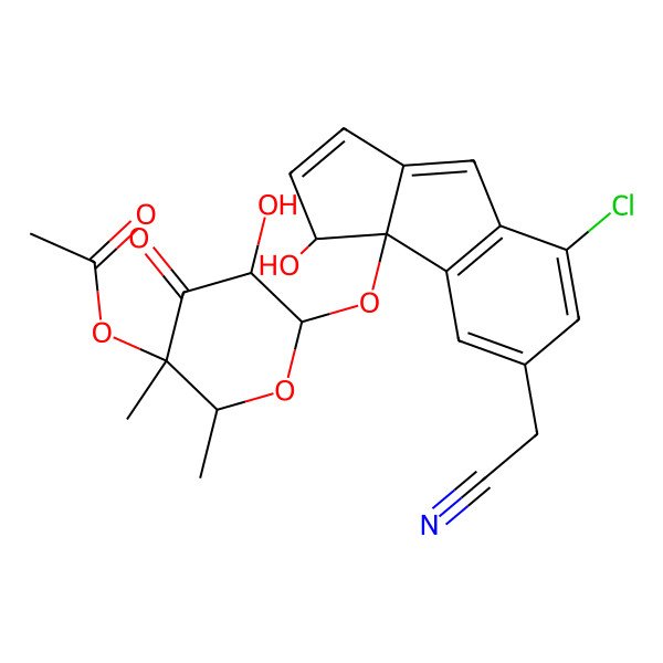 2D Structure of Cyanosporaside C