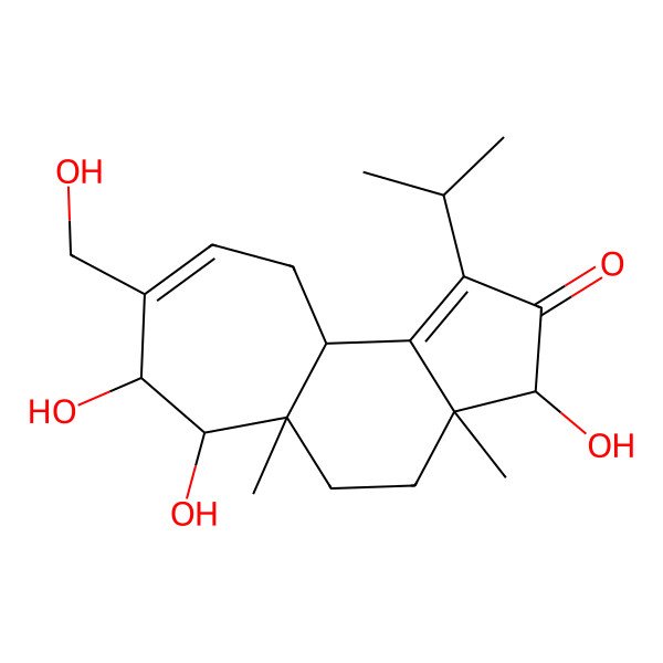 2D Structure of Cyathin W