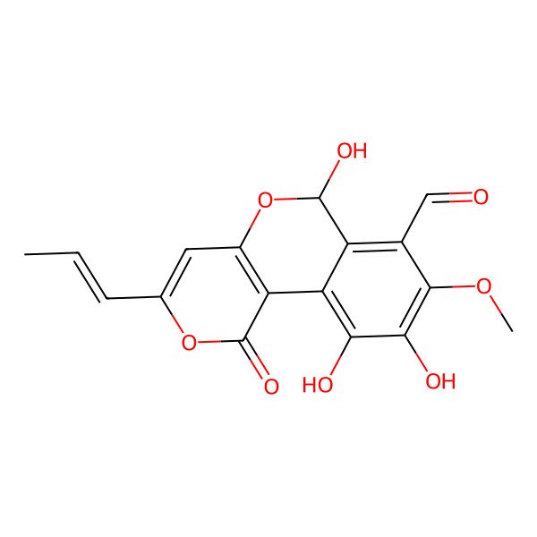 2D Structure of Cyathusal B