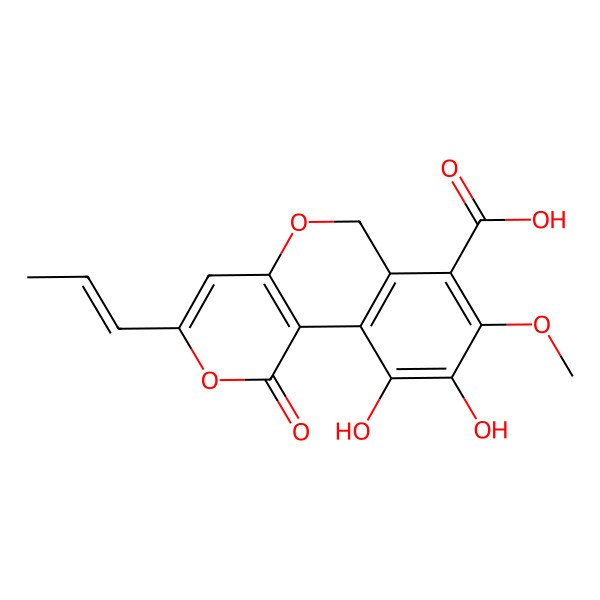2D Structure of Cyathuscavin A