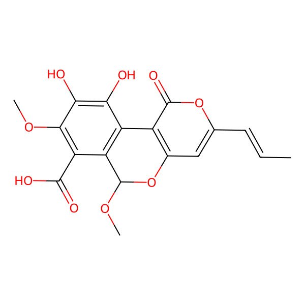 2D Structure of Cyathuscavin B