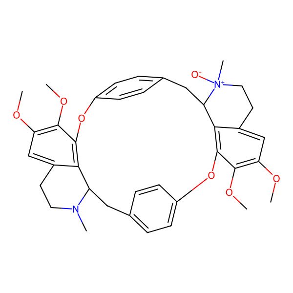 2D Structure of Cycleanine N-oxide