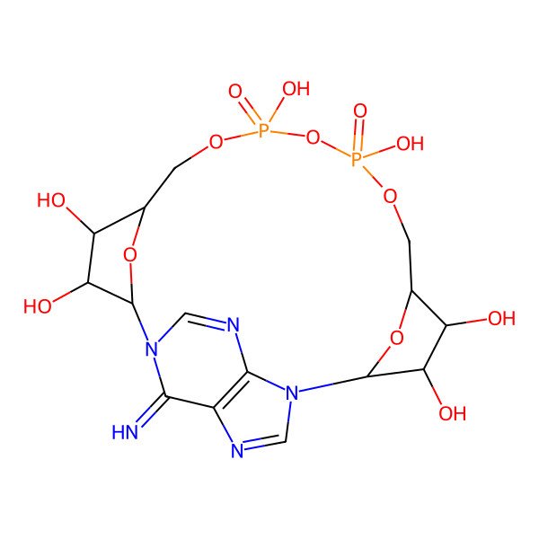 2D Structure of cyclic ADP-ribose