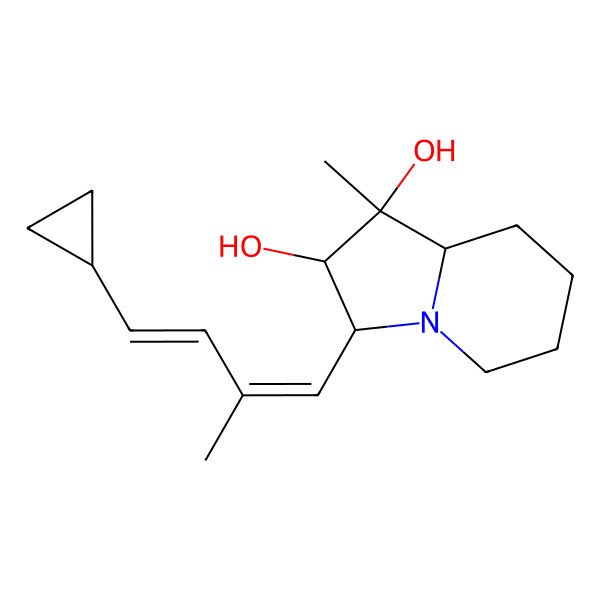 2D Structure of Cyclizidine B