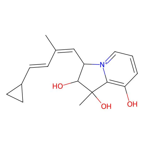 2D Structure of Cyclizidine F