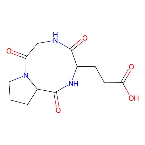 2D Structure of Cyclo-(Glycyl-L-Prolyl-L-Glutamyl)
