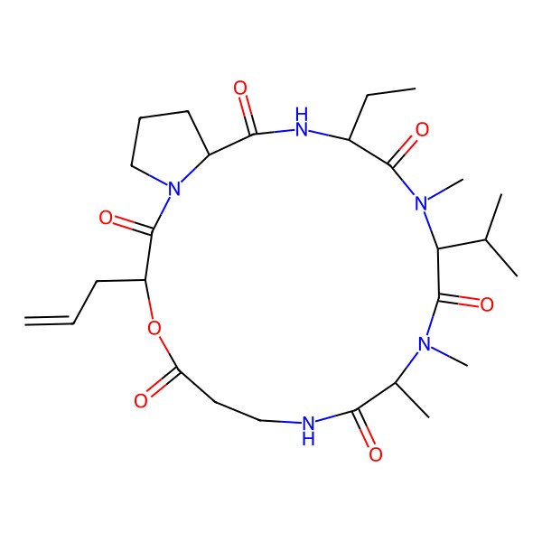 2D Structure of Destruxin A2