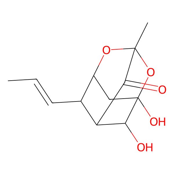 2D Structure of Cycloarthropsadiol C