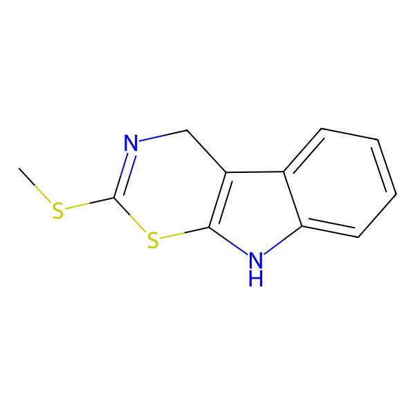 2D Structure of Cyclobrassinin 2D Structure of Cyclobrassinin