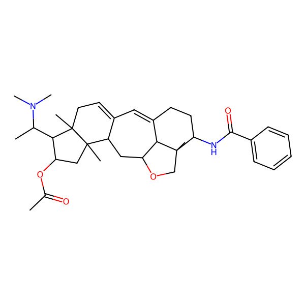 2D Structure of Cyclobuxeine F