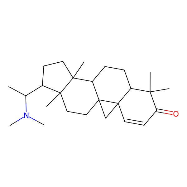 2D Structure of Cyclobuxoviridine