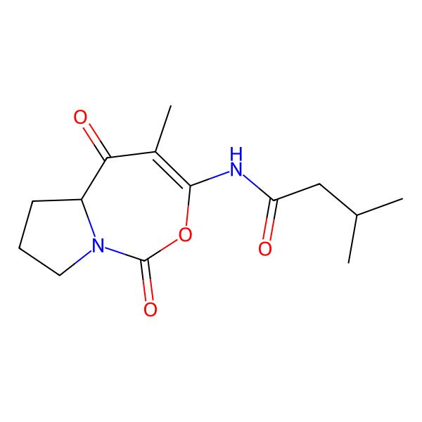 2D Structure of Cyclocarbamide A
