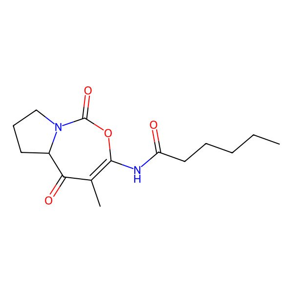2D Structure of Cyclocarbamide B