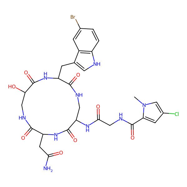 2D Structure of Cyclocinamide A