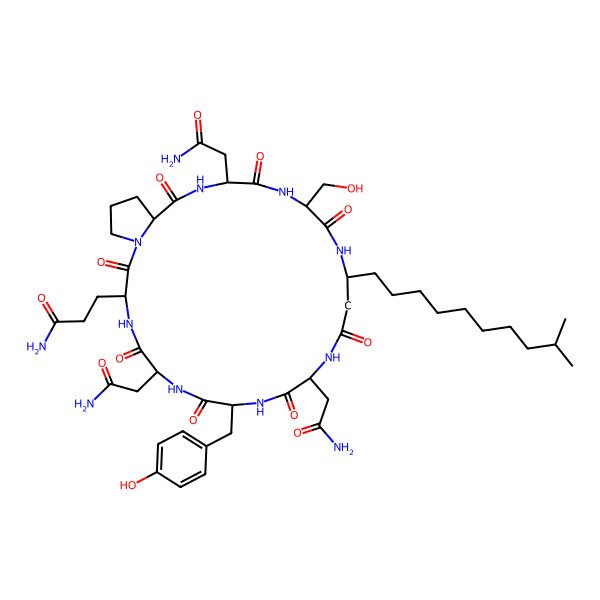 2D Structure of Iturin A