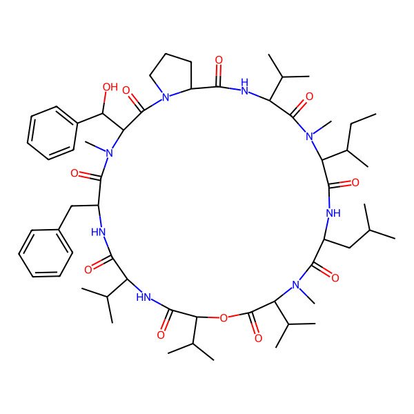 2D Structure of Aureobasidin-U2