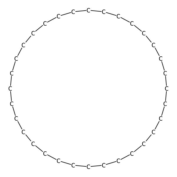 2D Structure of Cyclodotriacontane
