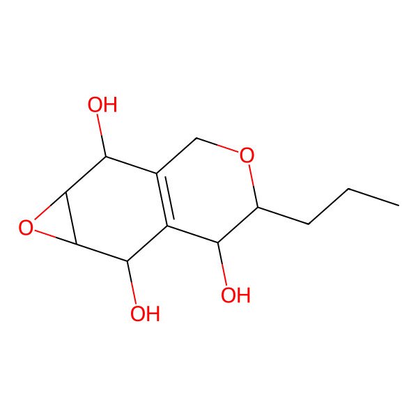 2D Structure of Cycloepoxytriol A