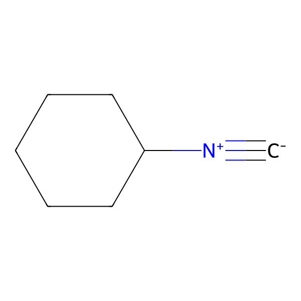 2D Structure of Cyclohexyl isocyanide
