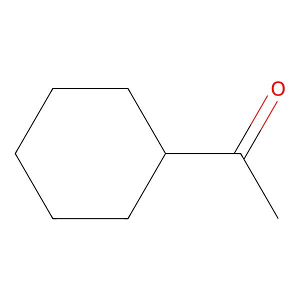 2D Structure of Cyclohexyl methyl ketone