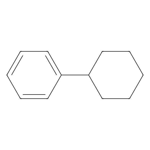 2D Structure of Cyclohexylbenzene