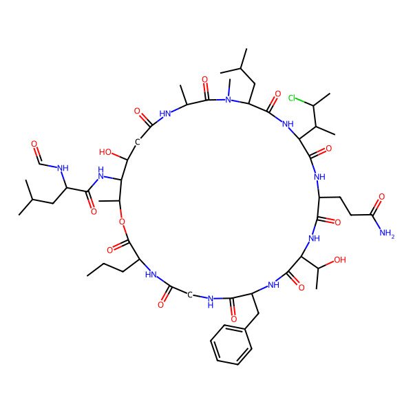 2D Structure of Cyclolithistide