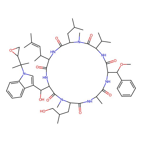 2D Structure of Cyclomarin A