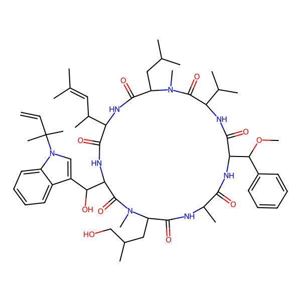2D Structure of Cyclomarin C