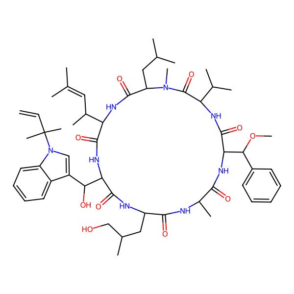 2D Structure of Cyclomarin D